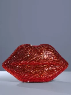 Adagio Flaming Red Lip Bag