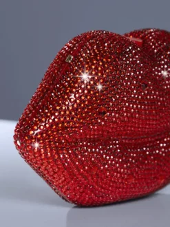 Adagio Flaming Red Lip Bag