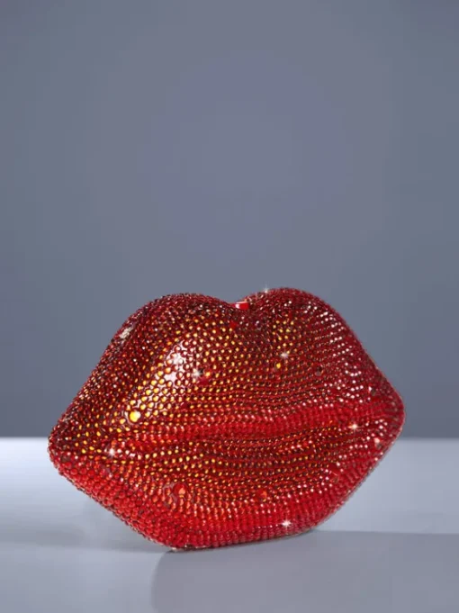 Adagio Flaming Red Lip Bag