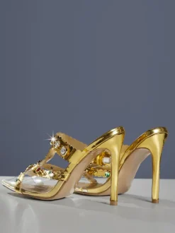 Adamma Rhinestone Sandals