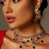 Ahsoka Crystal Fringe Necklace