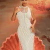 Airell Pearl Fringe Top