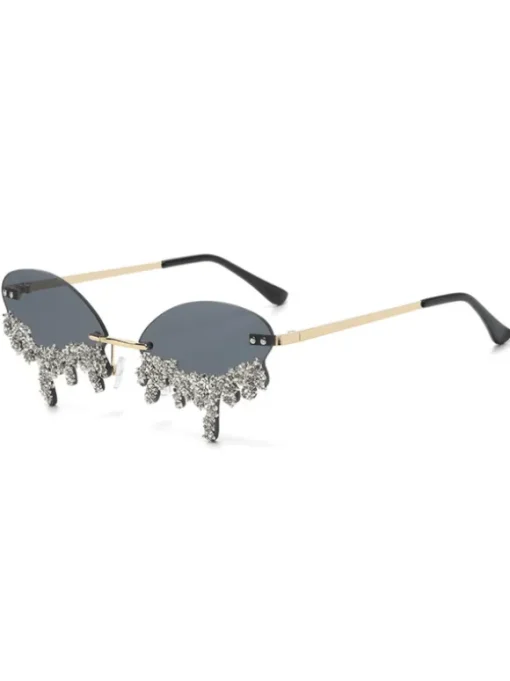 Airlie Teardrop Crystal Sunglasses