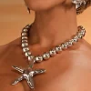 Alastair Large Seashell Pendant Necklace