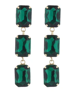 Alcott Crystal Gem Drap Earrings