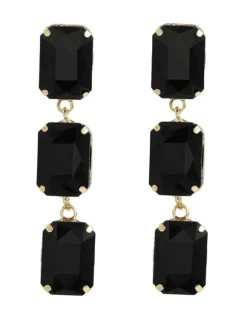 Alcott Crystal Gem Drap Earrings