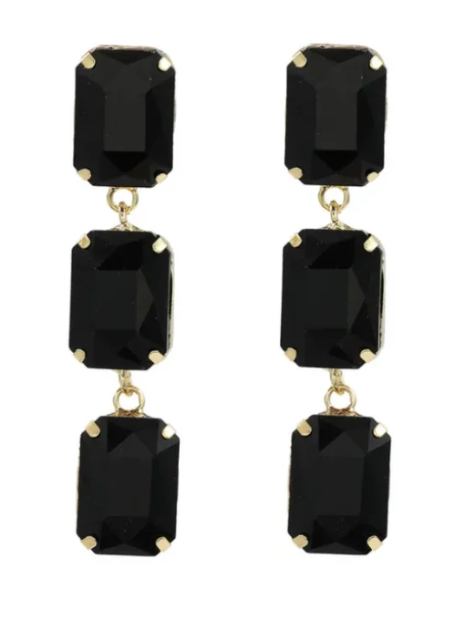 Alcott Crystal Gem Drap Earrings