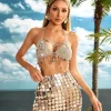 Alile Star Crystal Chainmail Bralette