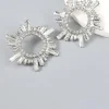Anisa Crystal Hoop Earrings