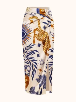 Augusta Printed Bikini Three Piece Set
