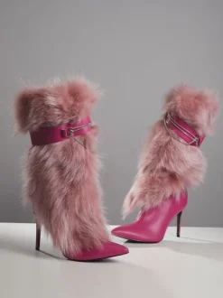 Bahar Faux Fur Boots