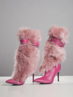 Bahar Faux Fur Boots