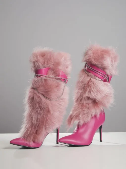 Bahar Faux Fur Boots