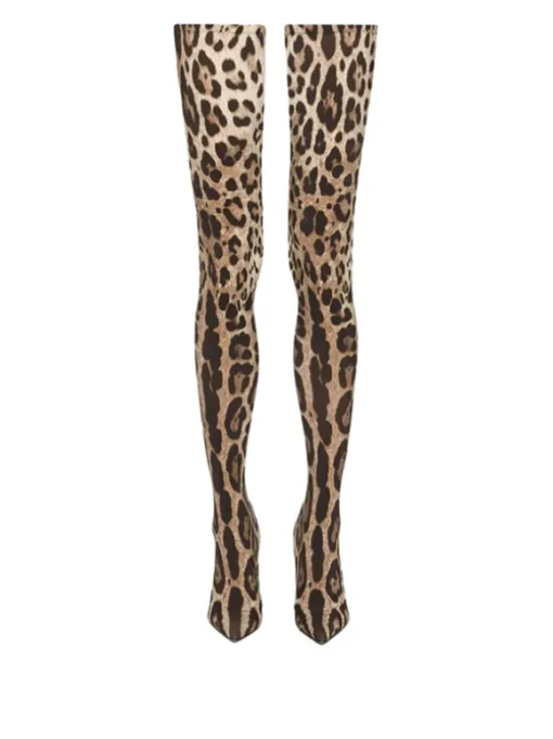 Bahari Leopard Boots