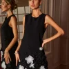 Balius Sleeveless Flower Mini Dress