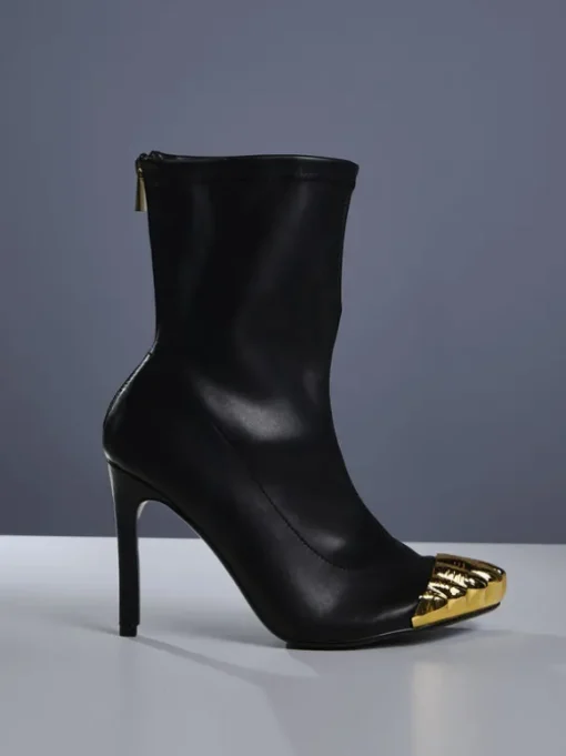 Balto Metallic Toe Boots