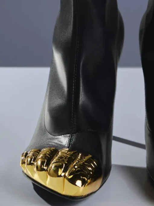 Balto Metallic Toe Boots