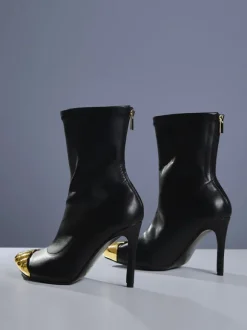 Balto Metallic Toe Boots