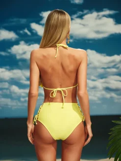 Beril Flower Bikini Two Piece Set