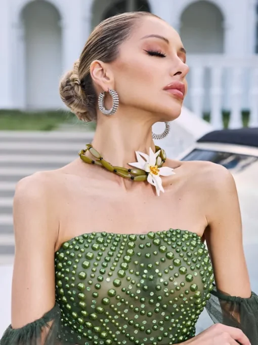Bohemian Flower Necklace