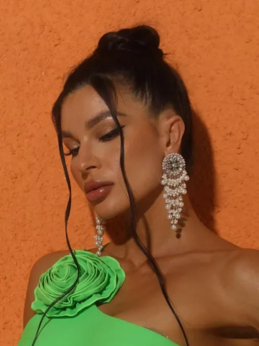 Brioni Pearl Fringe Earrings
