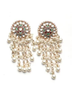 Brioni Pearl Fringe Earrings
