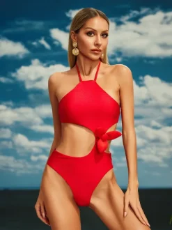 Calliroe Cutout One Piece Swimsuit