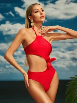 Calliroe Cutout One Piece Swimsuit