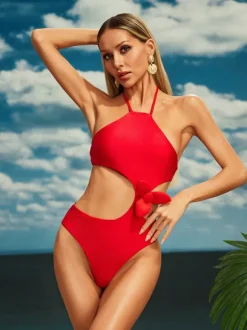 Calliroe Cutout One Piece Swimsuit