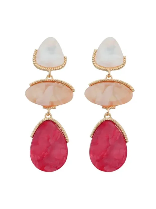 Camber Multi Layers Acrylic Earrings