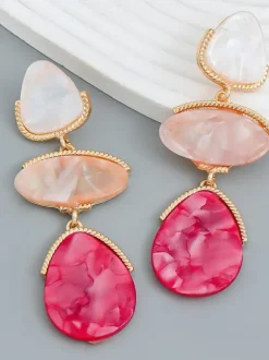 Camber Multi Layers Acrylic Earrings