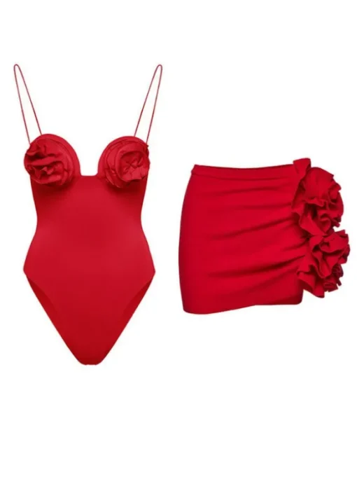 Colby Flower Swimwear Two Piece Set