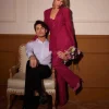 Connor Lace Blazer Set