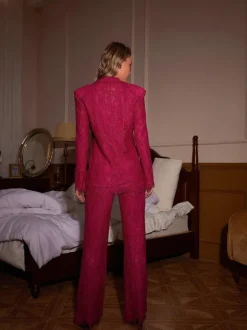 Connor Lace Blazer Set