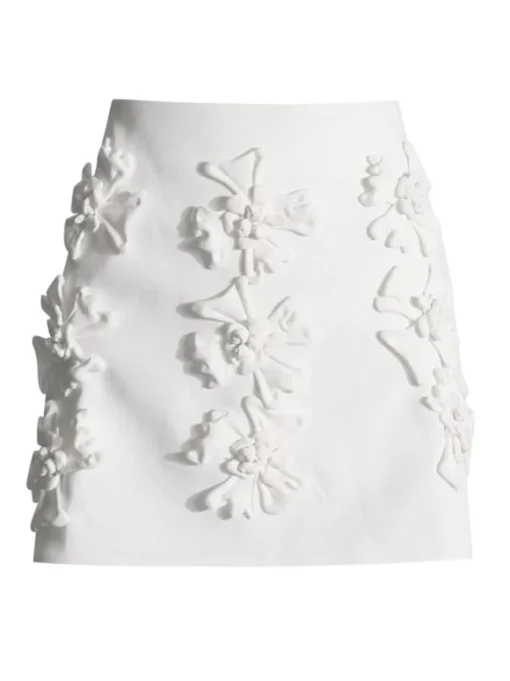 Crammer Flower Embellished Skirt