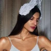 Danu Feather Embroidered Barrettes