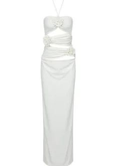 Dorcas Halterneck Cutout Midi Dress