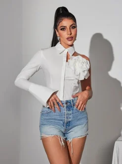 Eames Flower Cutout Top