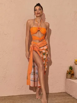 Eleven Halterneck Swimwear Two Piece Set