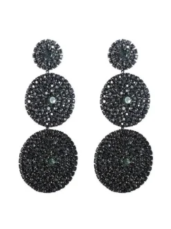 Elina Layered Round Diamond Earrings