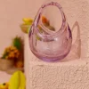 Elvira Pink Glass Bag
