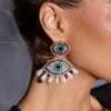 Eye Pearls Earrings