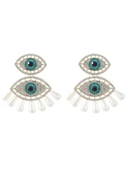 Eye Pearls Earrings