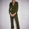 Halcyon Tulle Flower Button Blazer Set