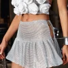 Hollee Crystal Chainmail Skirt