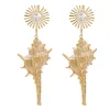 Hoshi Pearl Conch Earrings