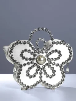 Jasleen Crystal Butterfly Bag