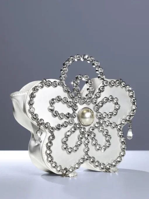 Jasleen Crystal Butterfly Bag