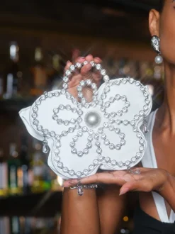 Jasleen Crystal Butterfly Bag