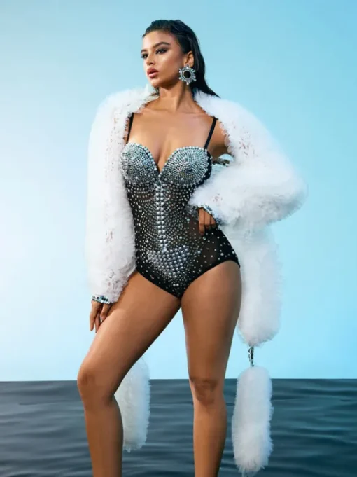 Javan Ruched Tulle Shrug